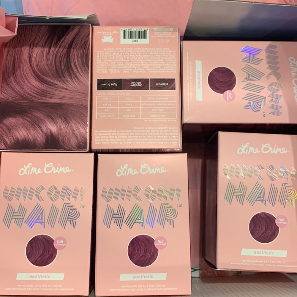 Lime crime dye